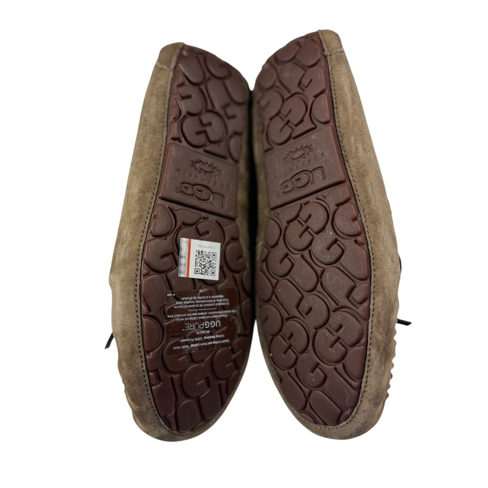 UGG Australia Dakota 5612 Women 11 Suede Moccasin Slipper Dolphin Grey DLF NEW - Picture 10 of 12